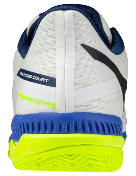 Mizuno Wave Exceed COURT CC (White/Blue/LightYellow)