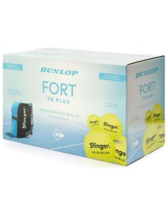 Dunlop Fort TR Pressurized Slinger 72 Ball Box