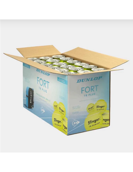 Dunlop Fort TR Pressurized Slinger 72 Ball Box