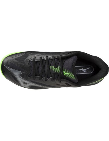 Mizuno Wave Exceed COURT Padel (Black/Green)