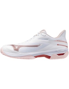 Mizuno Wave Exceed COURT CC (White/Pink/Cherry)