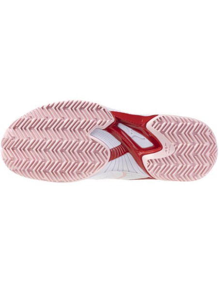 Mizuno Wave Exceed COURT CC (White/Pink/Cherry)
