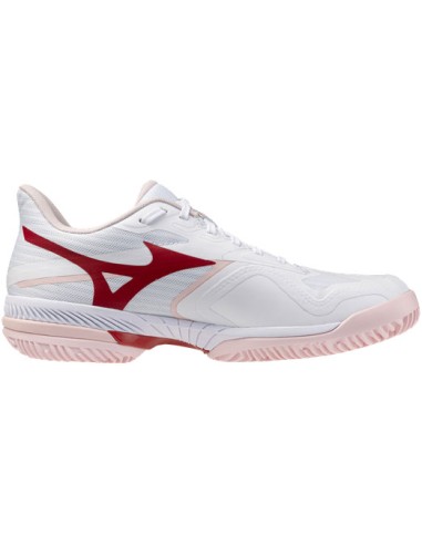 Mizuno Wave Exceed COURT CC (White/Pink/Cherry)