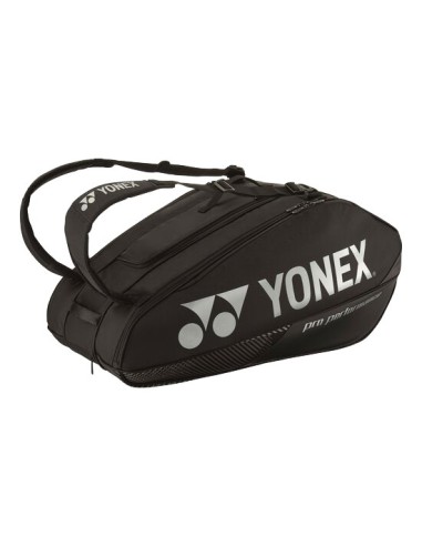 Yonex Gearlogic Racquet Bag 9pc Zwart