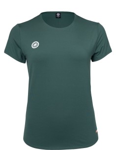 Indian Maharadja Women Breeze Round Neck Tee (Hunter Green)