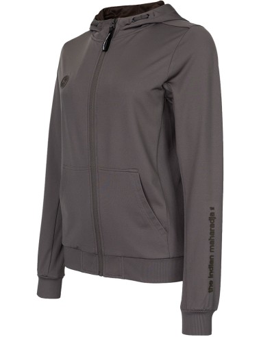 Indian Maharadja Women Hooded Jacket (Walnut)