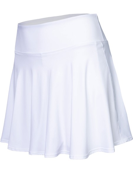 Indian Maharadja Women Flowing Skirt (White)