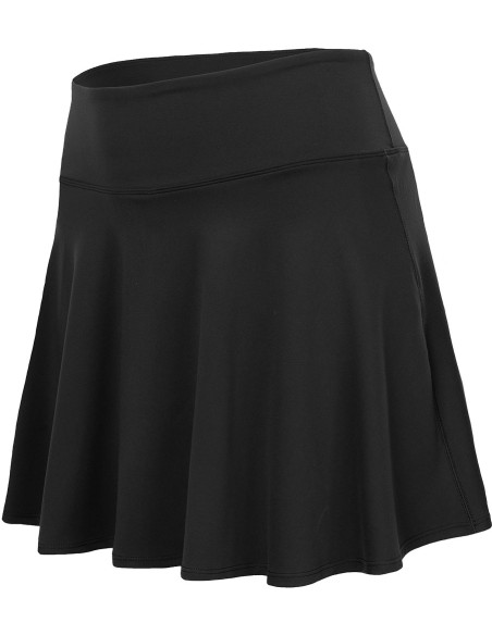 Indian Maharadja Women Flowing Skirt (Black)