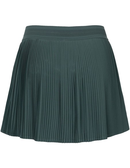 Indian Maharadja Women Fine Pleated Skirt (Hunter Green)