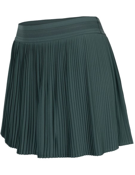 Indian Maharadja Women Fine Pleated Skirt (Hunter Green)