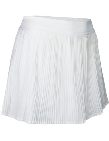 Indian Maharadja Women Fine Pleated Skirt (White)