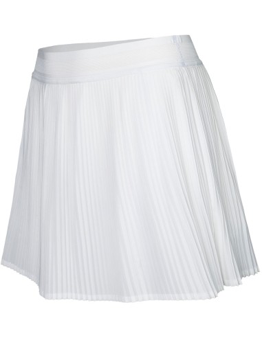 Indian Maharadja Women Fine Pleated Skirt (White)