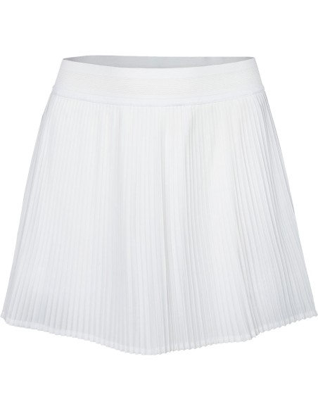 Indian Maharadja Women Fine Pleated Skirt (White)
