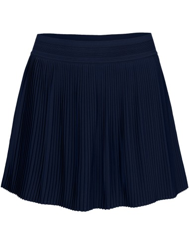 Indian Maharadja Women Fine Pleated Skirt (Navy)
