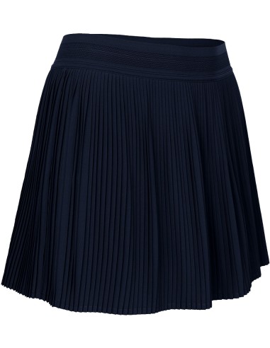 Indian Maharadja Women Fine Pleated Skirt (Navy)