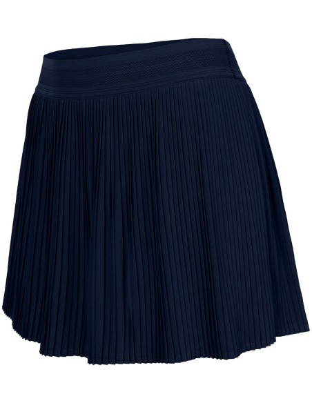 Indian Maharadja Women Fine Pleated Skirt (Navy)