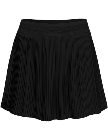 Indian Maharadja Women Fine Pleated Skirt (Black)