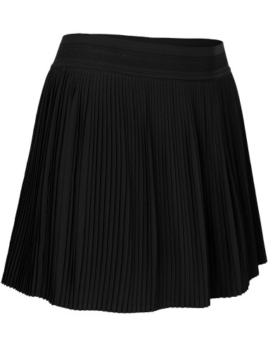 Indian Maharadja Women Fine Pleated Skirt (Black)