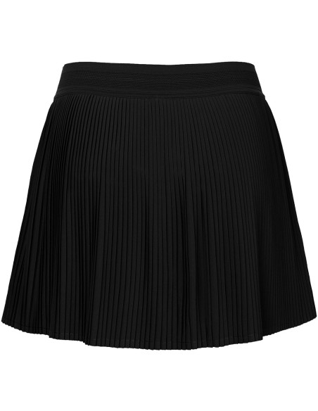 Indian Maharadja Women Fine Pleated Skirt (Black)