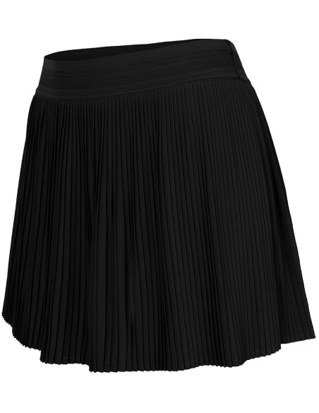 Indian Maharadja Women Fine Pleated Skirt (Black)