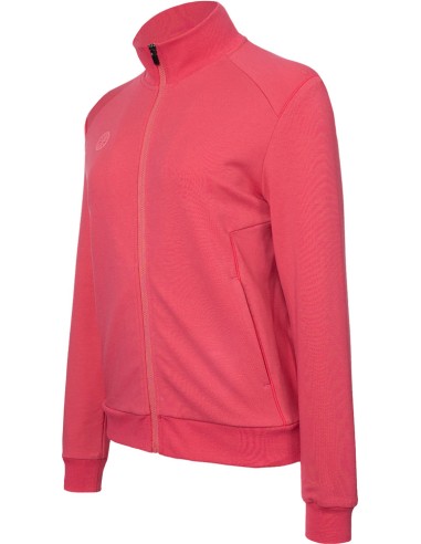 Indian Maharadja Women Cotton Track Jacket Berry Rose
