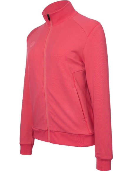 Indian Maharadja Women Cotton Track Jacket Berry Rose