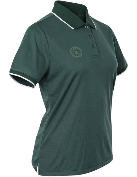 Indian Maharadja Women Pique Polo Hunter Green
