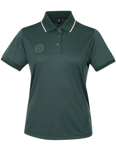 Indian Maharadja Women Pique Polo Hunter Green