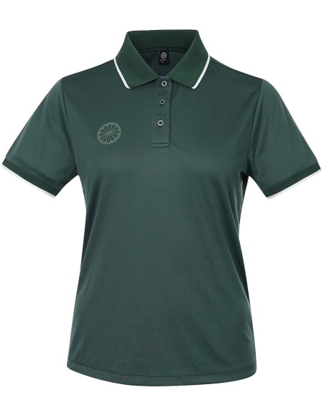 Indian Maharadja Women Pique Polo Hunter Green
