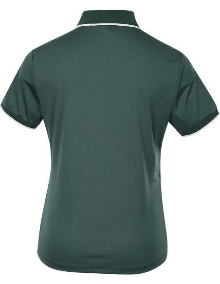Indian Maharadja Women Pique Polo Hunter Green