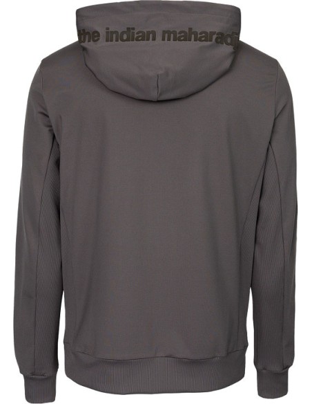 Indian Maharadja Men Hooded Jacket (Walnut)