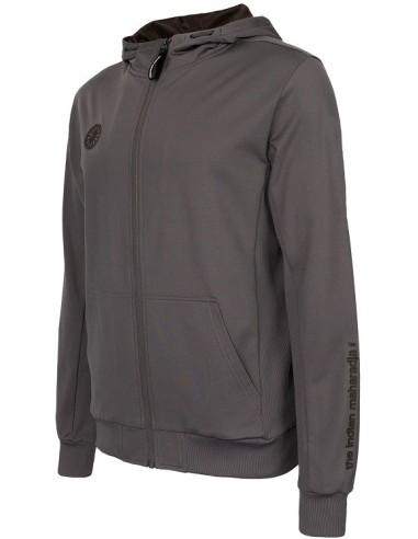 Indian Maharadja Men Hooded Jacket (Walnut)