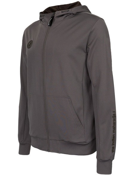 Indian Maharadja Men Hooded Jacket (Walnut)