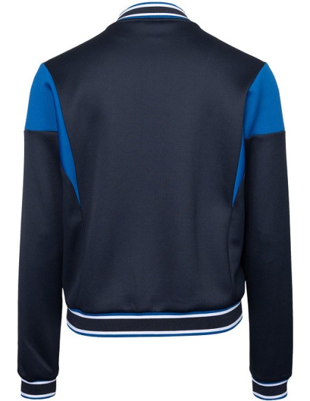 Indian Maharadja Women Pique Bomber Jacket (Night Blue)