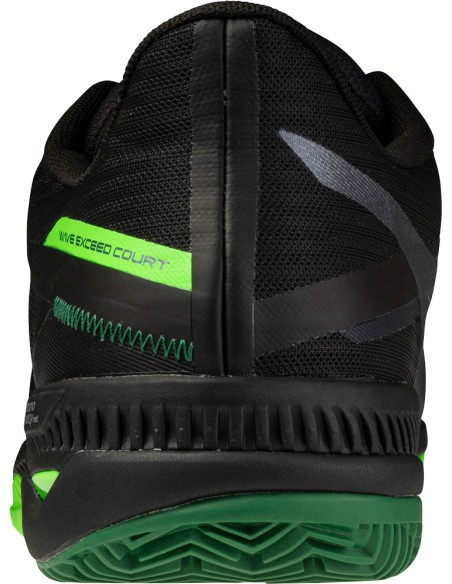 Mizuno Wave Exceed Tour 7 Tennis/Padel Black/Green