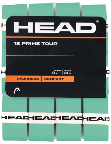 Head Prime Tour Overgrip 12 Pack Celeste