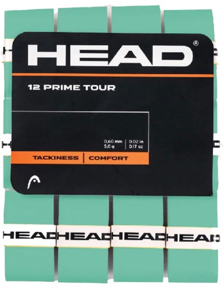 Head Prime Tour Overgrip 12 Pack Celeste