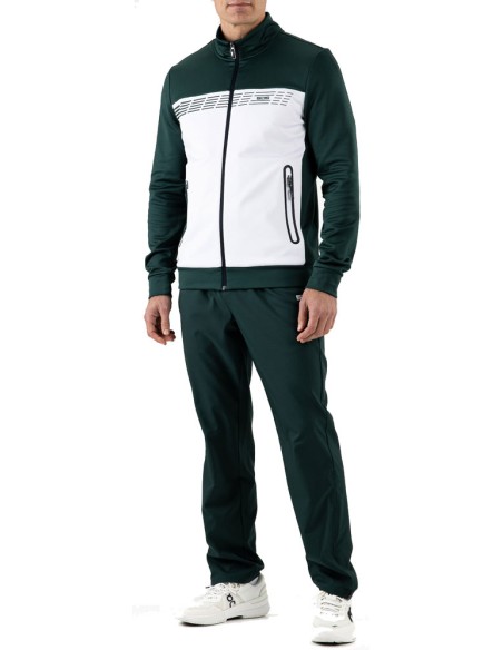 Sjeng Sports Man Track Jacket Amiro Retro Green