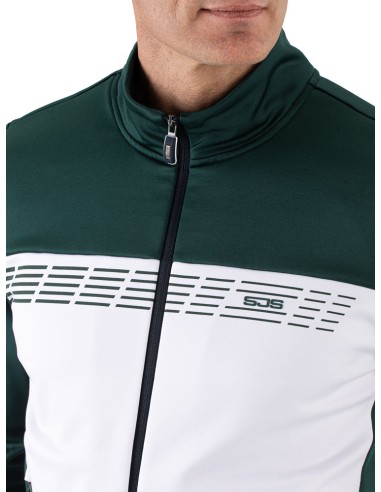 Sjeng Sports Man Track Jacket Amiro Retro Green