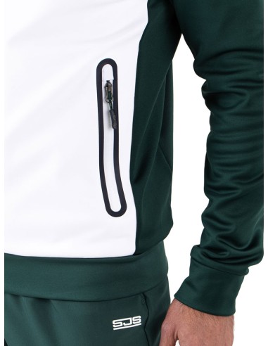 Sjeng Sports Man Track Jacket Amiro Retro Green