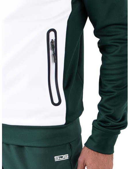 Sjeng Sports Man Track Jacket Amiro Retro Green