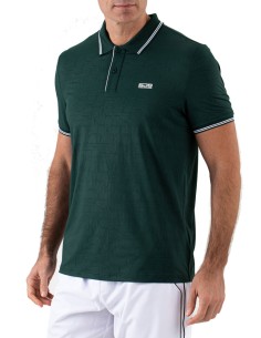 Sjeng Sports Man Polo Chiel Retro Green