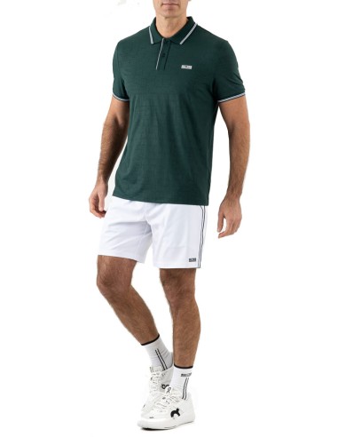 Sjeng Sports Man Polo Chiel Retro Green