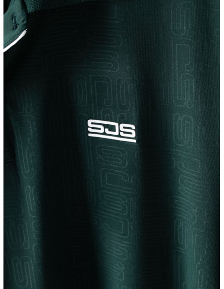 Sjeng Sports Man Polo Chiel Retro Green