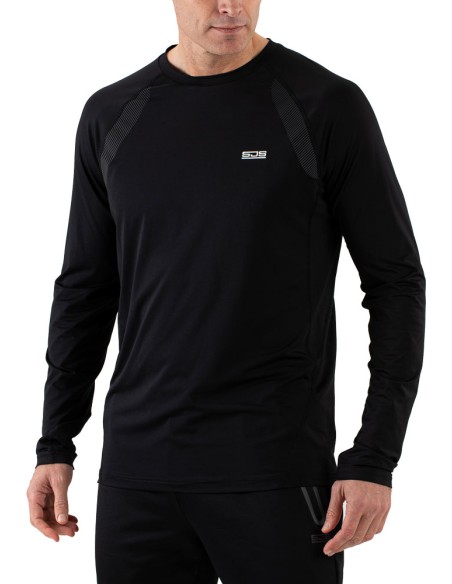 Sjeng Sports Man Longsleeve Nauder Black