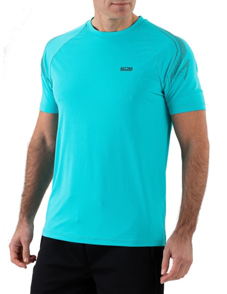 Sjeng Sports Man Tee Niro Aquamarine