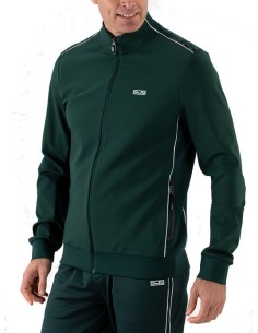 Sjeng Sports Man Track Jacket Adi Retro Green