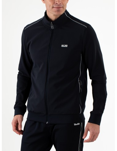 Sjeng Sports Man Track Jacket Adi Dark Blue