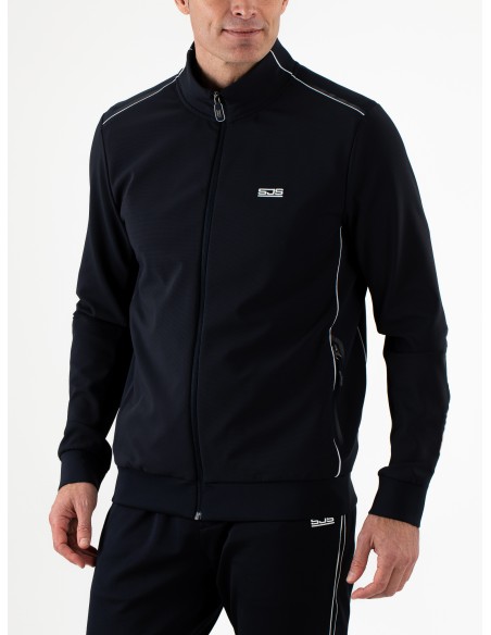 Sjeng Sports Man Track Jacket Adi Dark Blue