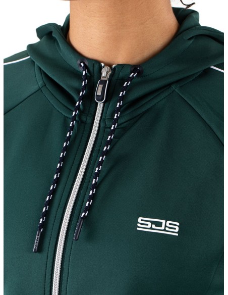 Sjeng Sports Lady Hooded Jacket Felipa (Retro Green)